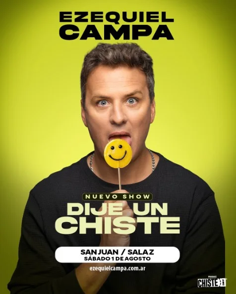 Contratar a EZEQUIEL CAMPA - Show de humoristas para eventos