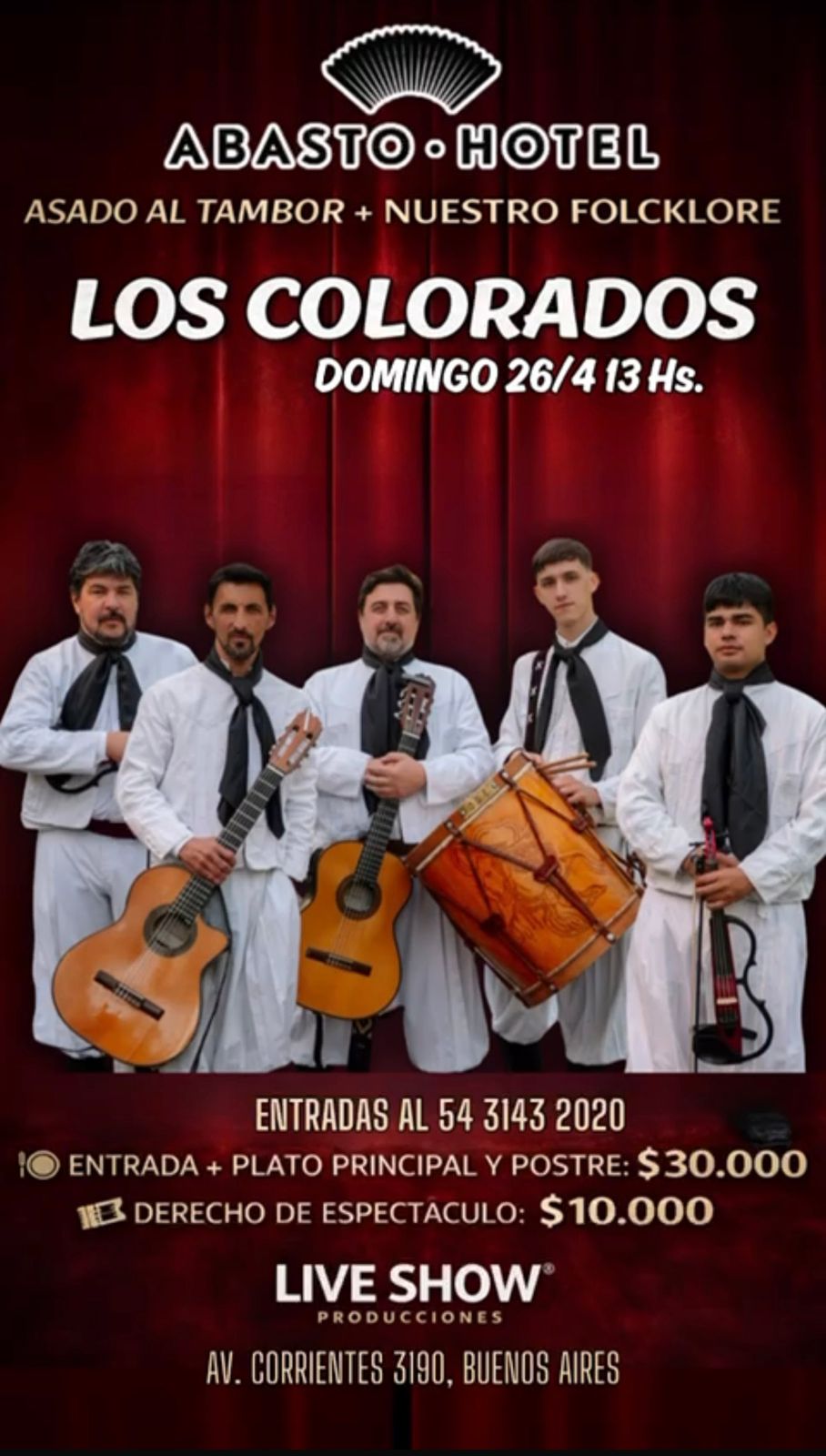 ALMUERZO HOTEL ABASTO