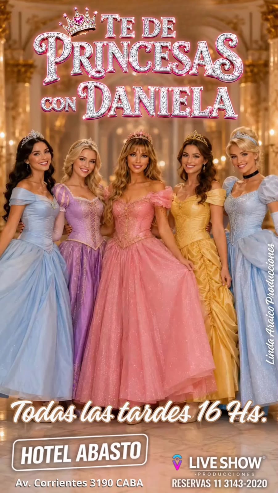 TÉ DE PRINCESAS CON DANIELA